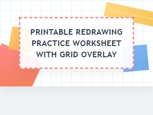 Master Scale Redrawing with Grid Overlay Worksheets