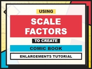 Enlarging Comic Art with Scale Factors